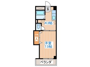 アーバンハイツ福住Ⅰの物件間取画像